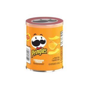 PRINGLE SMALL CHEDDAR CHEESE 1.41OZ 12CT