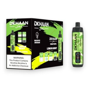 DKHAAN 15000 PUFFS DISPOSABLE 10CT -LEMON MINT