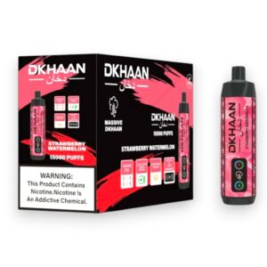 DKHAAN 15000 PUFFS DISPOSABLE 10CT -STRAWBERRY WATERMELON