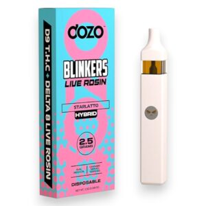 DOZO 2.5GM D9/D8 LIVE ROSIN BLINKERS 5CT BOX -STARLATTO
