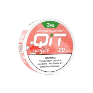 QIT POUCHES 3 MG 5CT -LUSH ICE