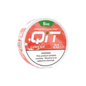 QIT POUCHES 6 MG 5CT -LUSH ICE