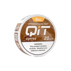 QIT POUCHES 6 MG 5CT -COFFEE