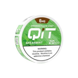 QIT POUCHES 6 MG 5CT -SPEARMINT