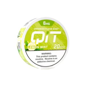 QIT POUCHES 6 MG 5CT -LEMON MINT