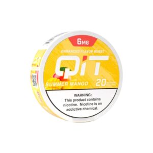 QIT POUCHES 6 MG 5CT -MANGO