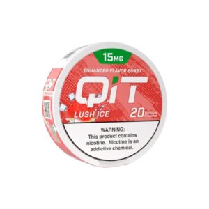 QIT POUCHES 15 MG 5CT -LUSH ICE
