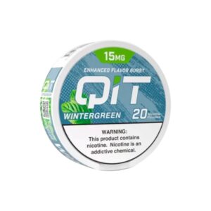 QIT POUCHES 15 MG 5CT -WINTERGREEN