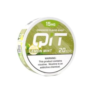 QIT POUCHES 15 MG 5CT -LEMON MINT