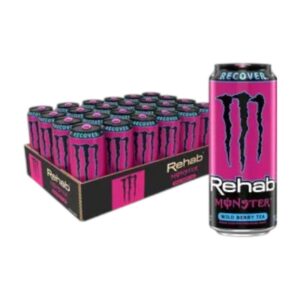 MONSTER REHAB - WILD BERRY TEA 16OZ 24CT