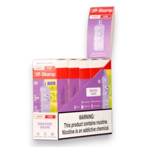 OFF-STAMP SWEET CUBE 25000PUFF POD 5CT -SMASHIN-GRAPE