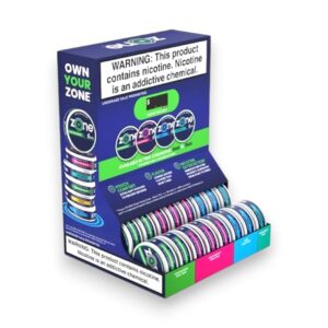 ZONE NICOTINE 6MG/9MG 40CT ASST. DISPLAY