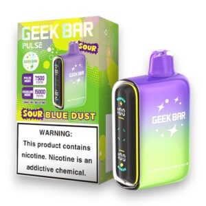 GEEK BAR PULSE 16 ML 15000PUFFS 5CT - SOUR BLUE DUST