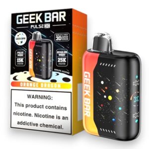 GEEK BAR PULSE X METEOR ED. 18ML 25000PUFFS 5CT - ORANGE DRAGON