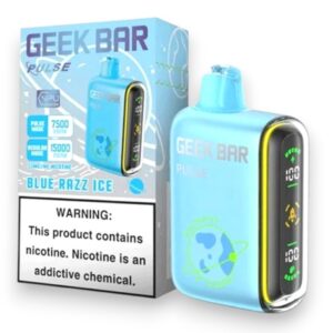 GEEK BAR PULSE 16 ML 15000PUFFS 5CT - BLUE RAZZ ICE