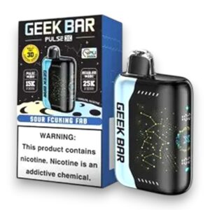 GEEK BAR PULSE X 18ML 25000PUFFS 5CT - SOUR FCUKING FAB