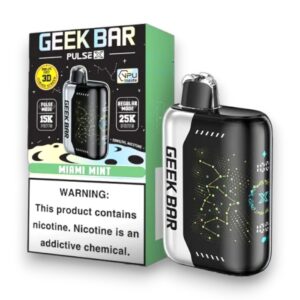 GEEK BAR PULSE X 18ML 25000PUFFS 5CT - MIAMI MINT