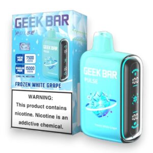 GEEK BAR PULSE 16 ML 15000PUFFS 5CT - FROZEN WHITE GRAPE