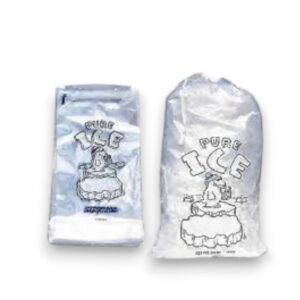 ICE BAG WITH STRING 8LB