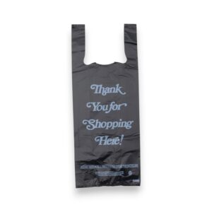 PLASTIC BAG SMALL LIQUOR 1/10 BLACK 1000CT