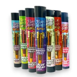 FLYING MONKEY KINGS LIVE ROSIN DIAMOND HOLES 2GM THC-P PRE ROLLS 20CT