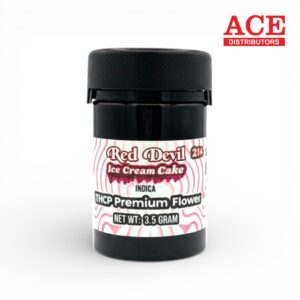RED DEVIL THCP PREMIUM FLOWER 3.5GM -ICE CREAM CAKE INDICA