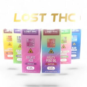 LOST THC V4 3GM LIVE RESIN THC-P DISPOSABLE 5CT
