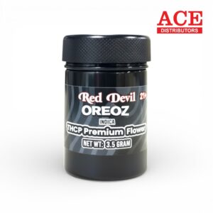 RED DEVIL THCP PREMIUM FLOWER 3.5GM -OREOZ INDICA