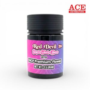 RED DEVIL THCP PREMIUM FLOWER 3.5GM -SUPER SILVER HAZE SATIVA