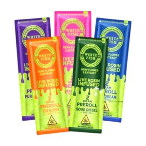WHITEFISH LIVE ROSIN INFUSED 2GM PRE ROLLS 25CT