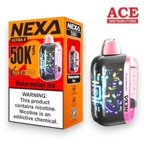 NEXA ULTRA II 50000 PUFFS DISPOSABLE 5CT BOX -WATERMELON ICE