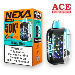 NEXA ULTRA II 50000 PUFFS DISPOSABLE 5CT BOX -MIAMI MINT