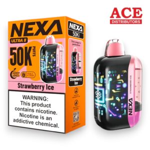 NEXA ULTRA II 50000 PUFFS DISPOSABLE 5CT BOX -STRAWBERRY ICE