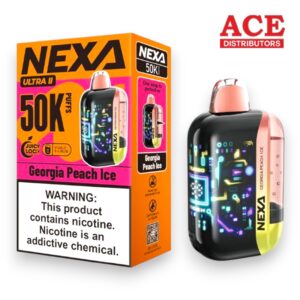 NEXA ULTRA II 50000 PUFFS DISPOSABLE 5CT BOX -GEORGIA PEACH ICE