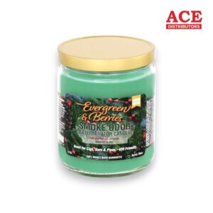 TOP CANDLE 13OZ EVERGREEN & BERRIES