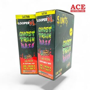 LOOPER XL 3GM THC-P DISPOSABLES 5CT -GHOST TRAIN HAZE SATIVA