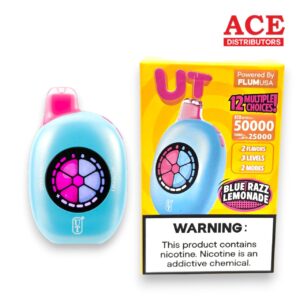UT BAR DUAL FLAVOR 50K PUFF 5CT - BLUE RAZZ/LEMONADE
