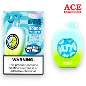 UT BAR DUAL FLAVOR 50K PUFF 5CT - COOL MINT/ICY MINT
