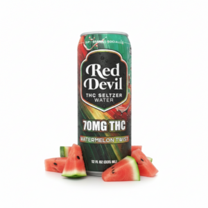RED DEVIL THC SELTZER 70MG 12OZ 12CT - WATERMELON TWIST