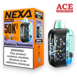 NEXA ULTRA II 50000 PUFFS DISPOSABLE 5CT BOX -BLUEBERRY WATERMELON