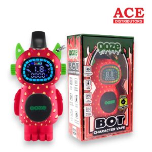 OOZE BOT 65OMAH CHARACTER VAPE RED EACH