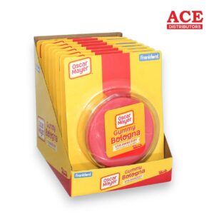 OSCAR MAYER GUMMY BOLOGNA STRAWBERRY 7.27OZ 8CT