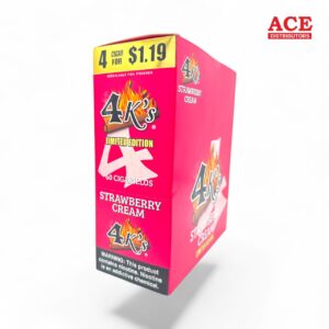 4KINGS 4/1.19 STRAWBERRY CREAM 15CT