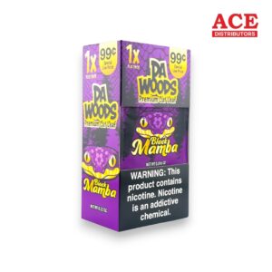 DA WOODS 1/.99 LEAF WRAP 20CT BOX -BLACK MAMBA