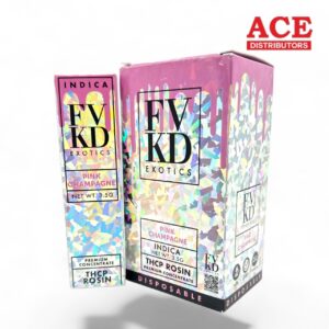 FVKD EXOTICS 3.5GM THCP ROSIN DISPOSABLE 6CT - PINK CHAMPAGNE
