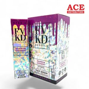 FVKD EXOTICS 3.5GM THCP ROSIN DISPOSABLE 6CT -RAINBOW SHERBERT