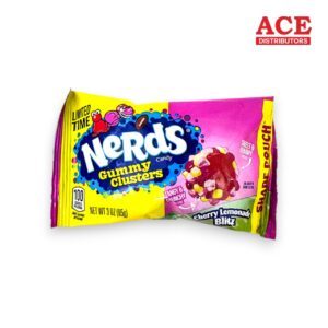 NERDS GUMMY CLUSTERS CHERRY LEMONADE BLITZ 3OZ KING 12CT