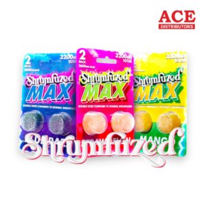 SHRUMFUZED MAX DOUBLE DOSE GUMMIES 3200MG 2PK 10CT