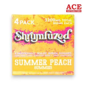 SHRUMFUZED GUMMIES 8000MG 10PK 5CT SUMMER PEACH