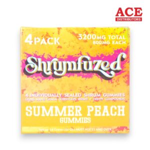 SHRUMFUZED GUMMIES 3200MG 4PK 10CT SUMMER PEACH